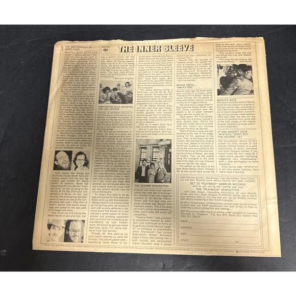 Santana Self Titled Debut Album LP 1969 Columbia CS 9781 Soul Sacrifice G/VG - Picture 3 of 5